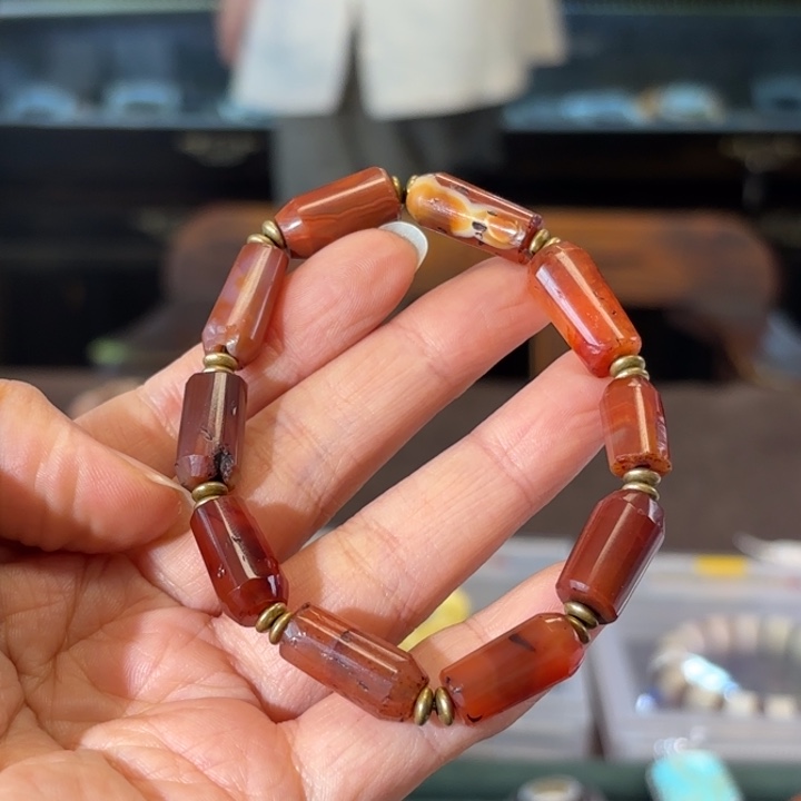 玛瑙/玉髓未镶嵌颈饰玛瑙