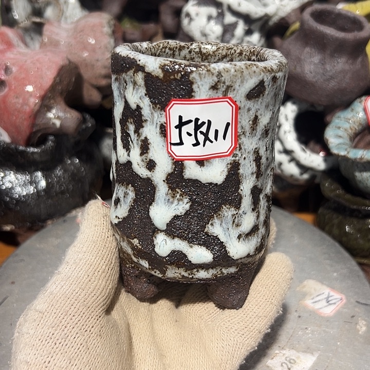 粗陶花盆制作就这样的