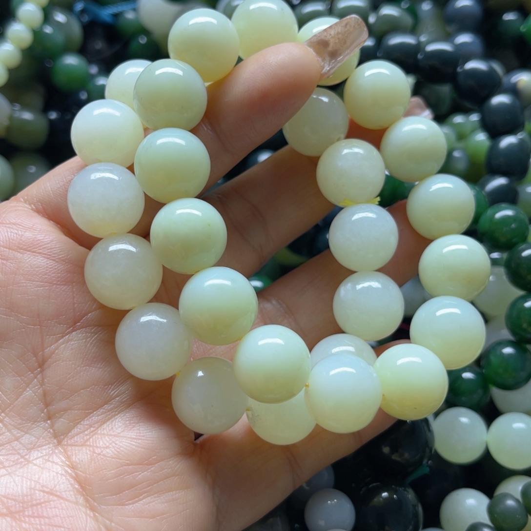 和田玉手链未镶嵌