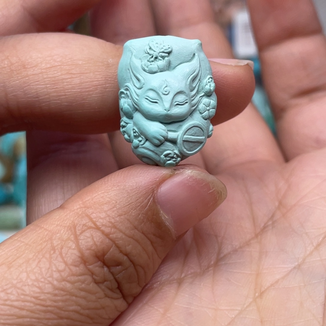 未镶嵌绿松石261时***S绿松石