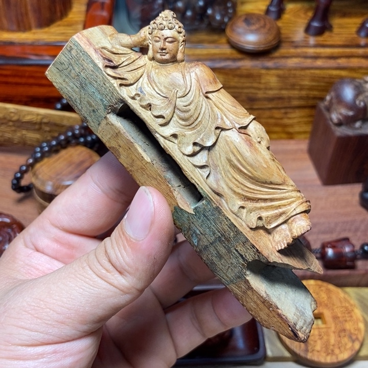 黄花梨/降香黄檀卧佛
