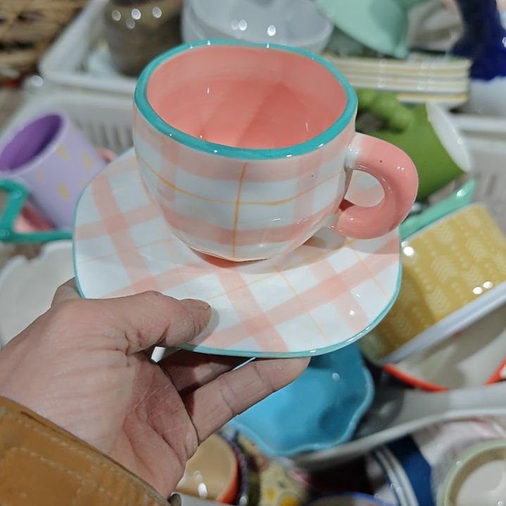 杯陶瓷杯碗盘微瑕疵介意慎拍