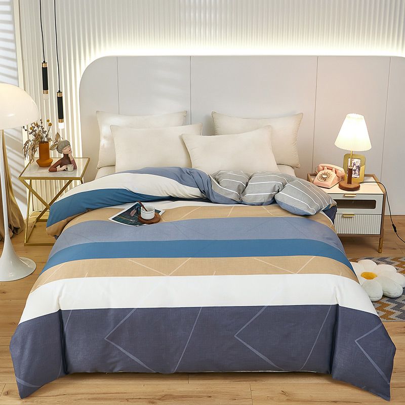 2025新款全棉单被套加厚磨毛斜纹纯棉单被套被罩学生宿舍QYG（AY）