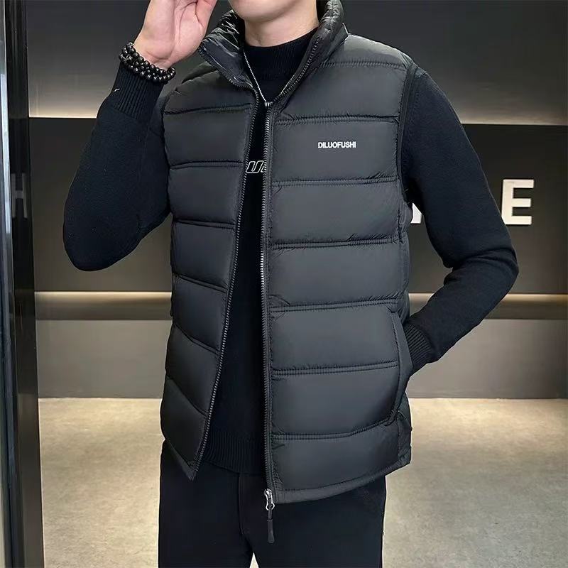 806男女同款立领马甲短款简约潮流轻薄秋冬立领冬季马甲服