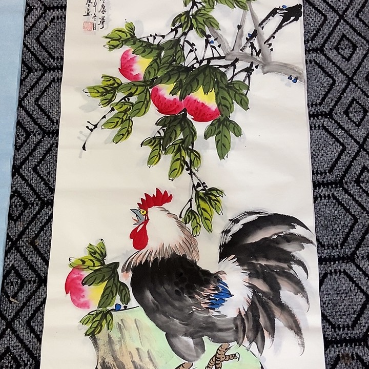 小周画廊的直播间