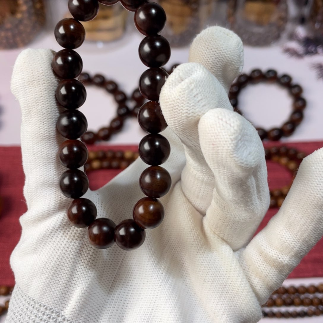 檀香木手串/手链乾*1.0焦糖沉水
