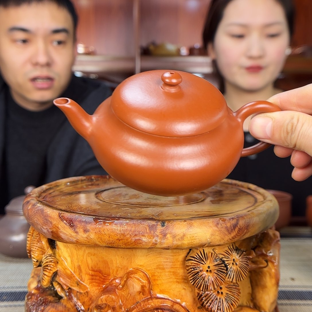 紫砂茶壶一壶李紫砂