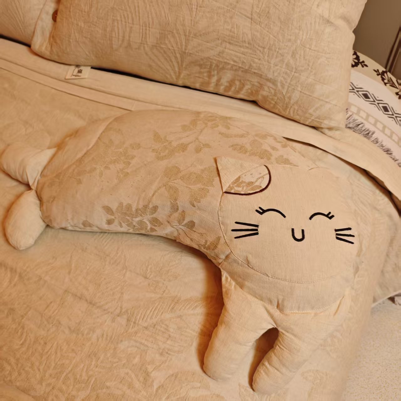 枝繁叶茂颈椎枕罗布麻轻奢