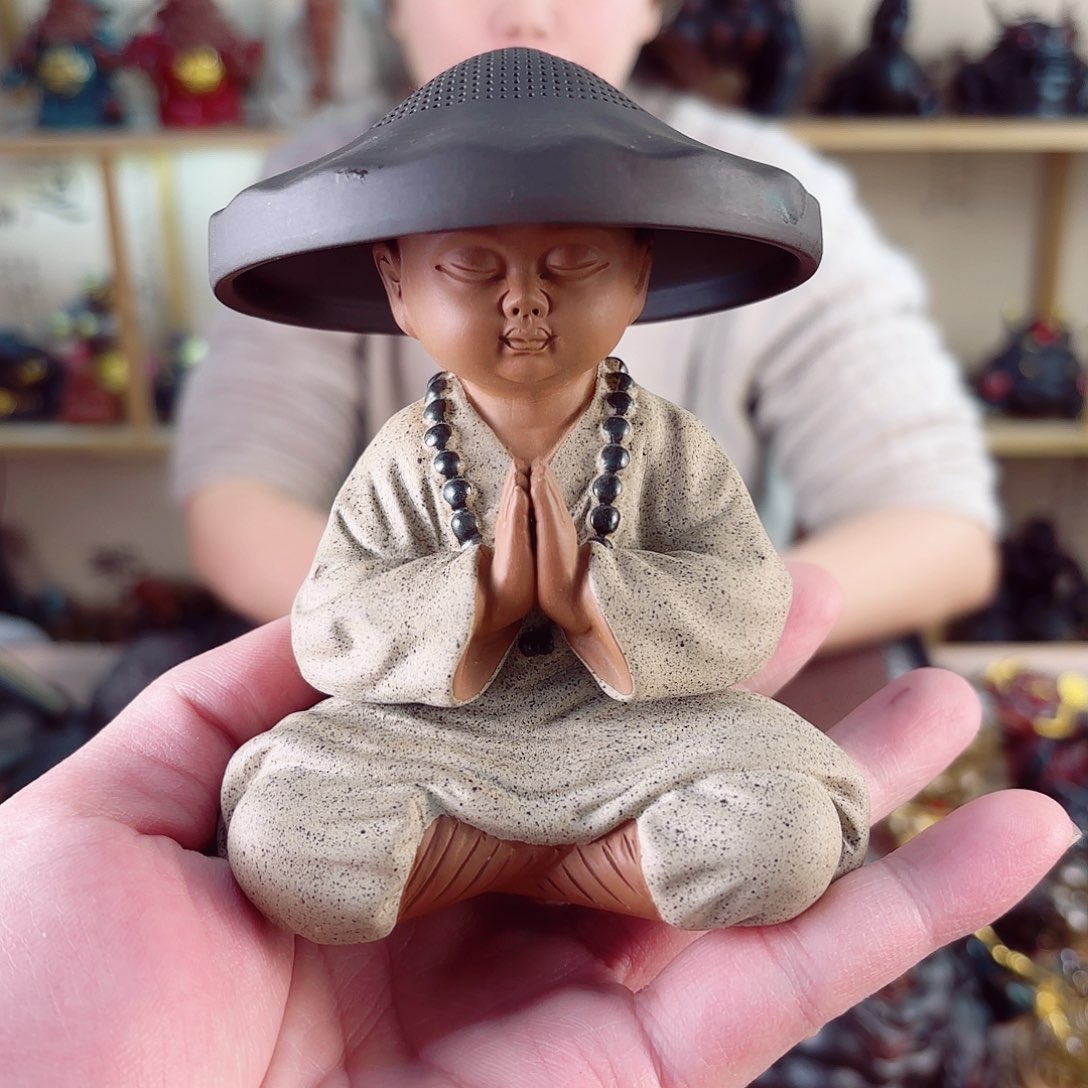 紫砂茶宠紫陶树脂茶宠摆件