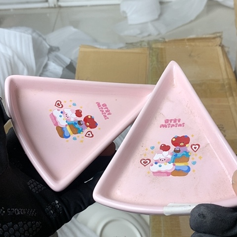 盘陶瓷制品满25拼单发货默认微瑕