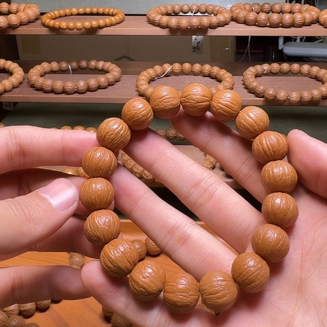 手串猴头核桃15中小➕聚宝盆