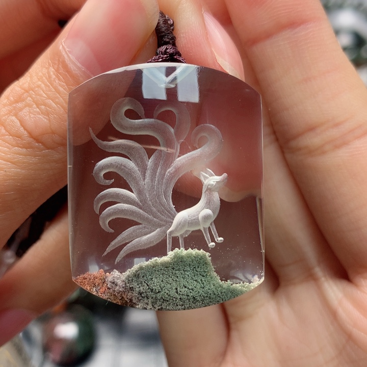 水晶吊坠(不含链)未镶嵌༼****