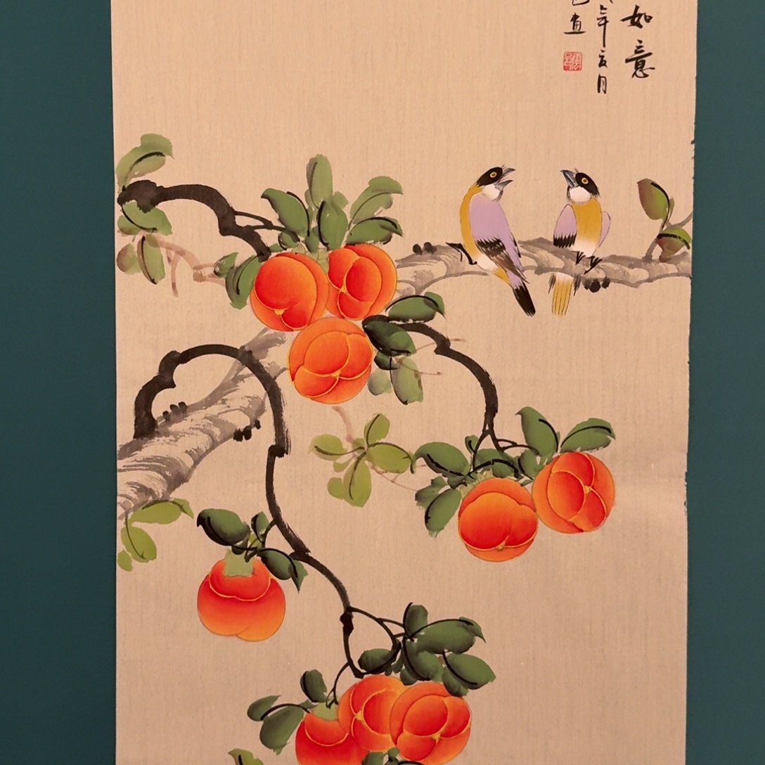 国画云老师作品画作