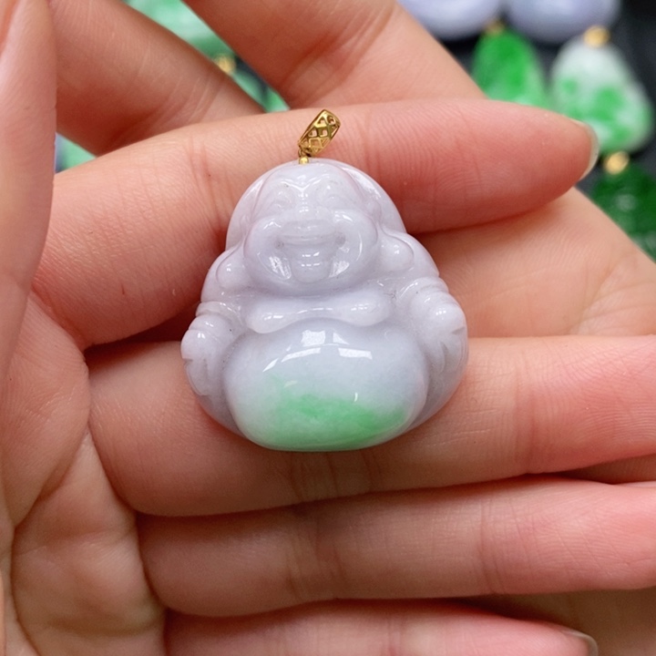 翡翠颈饰未镶嵌吊坠