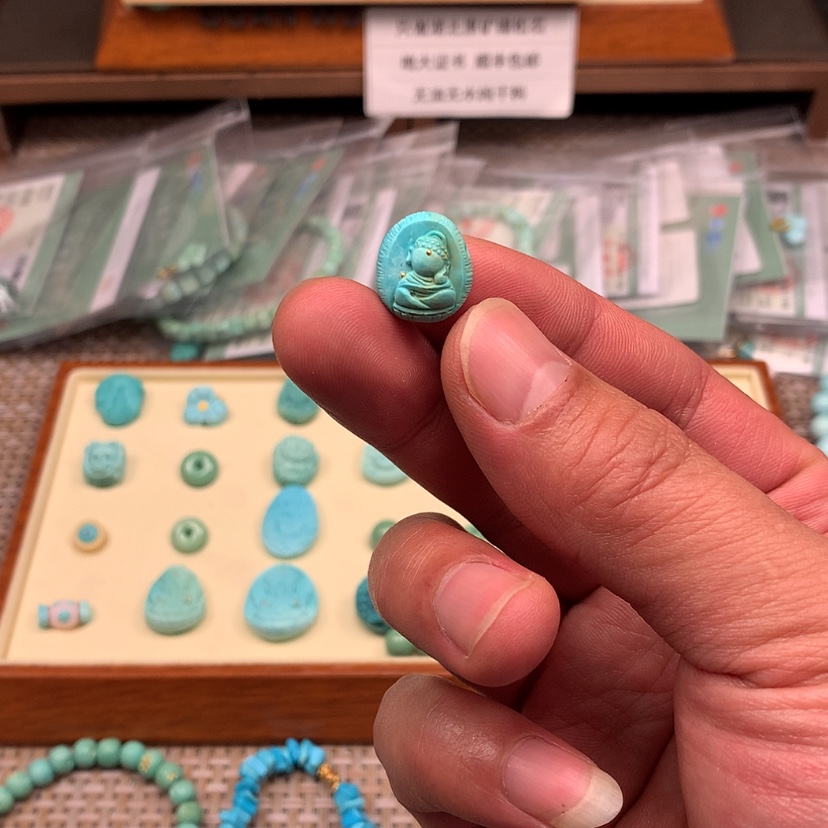 【闪购商品】未镶嵌绿松石颈饰13