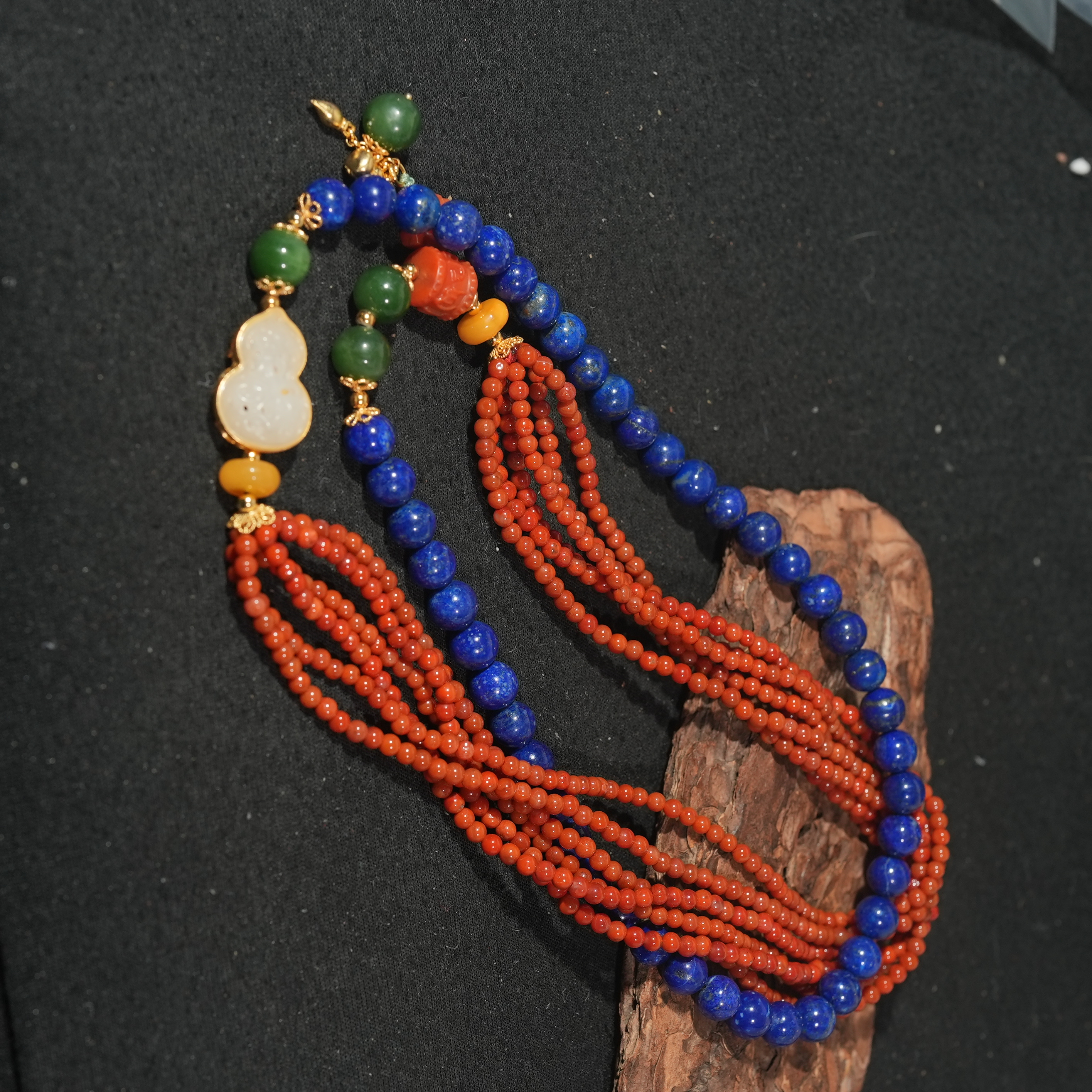 12.3香港王老板-南红项链多样性发一7d365