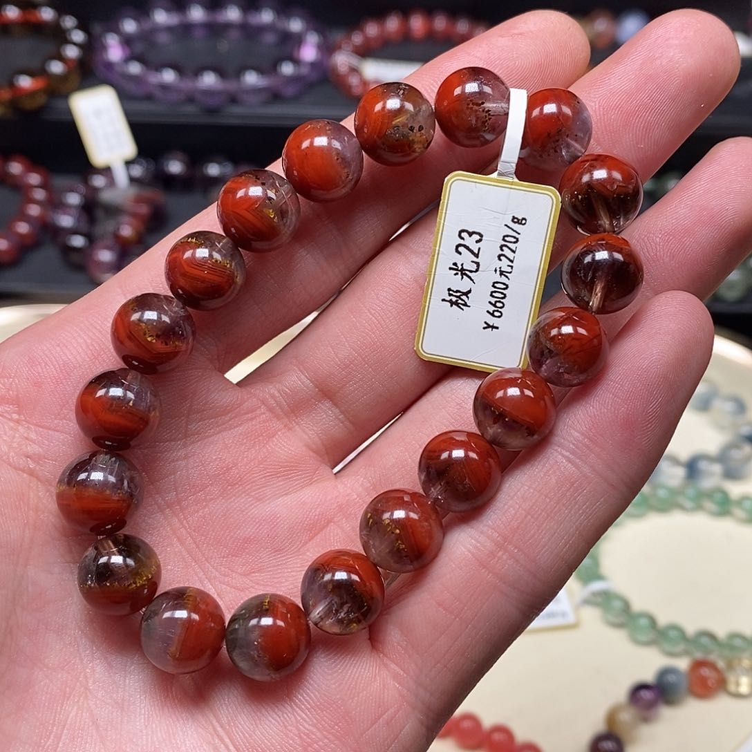 水晶手串未镶嵌手串10.5