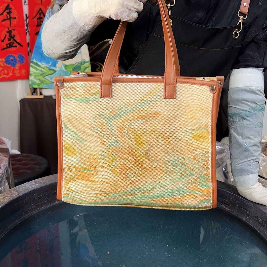 想****187拉链托特凌霄花