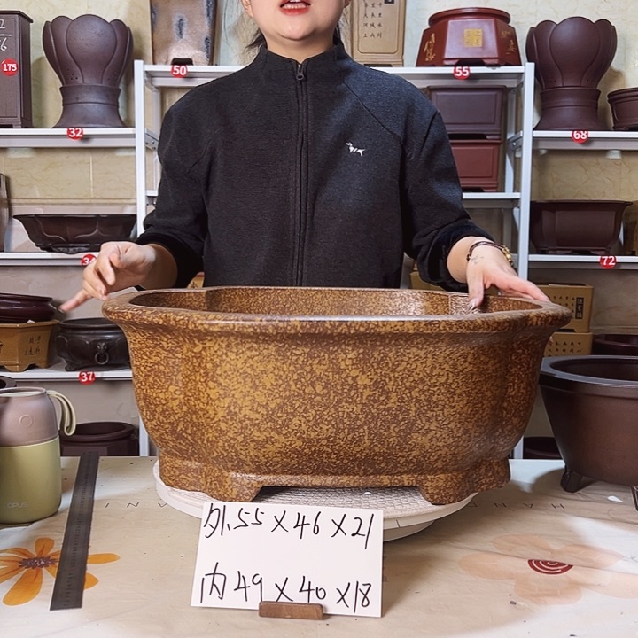 紫砂花盆紫砂花盆