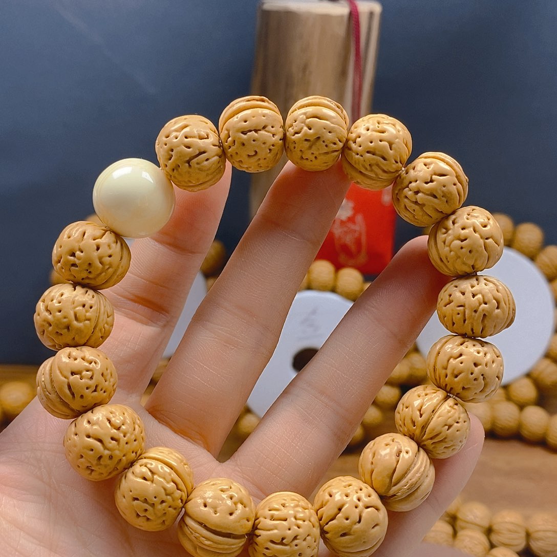 末**花桃核手串桃核手串