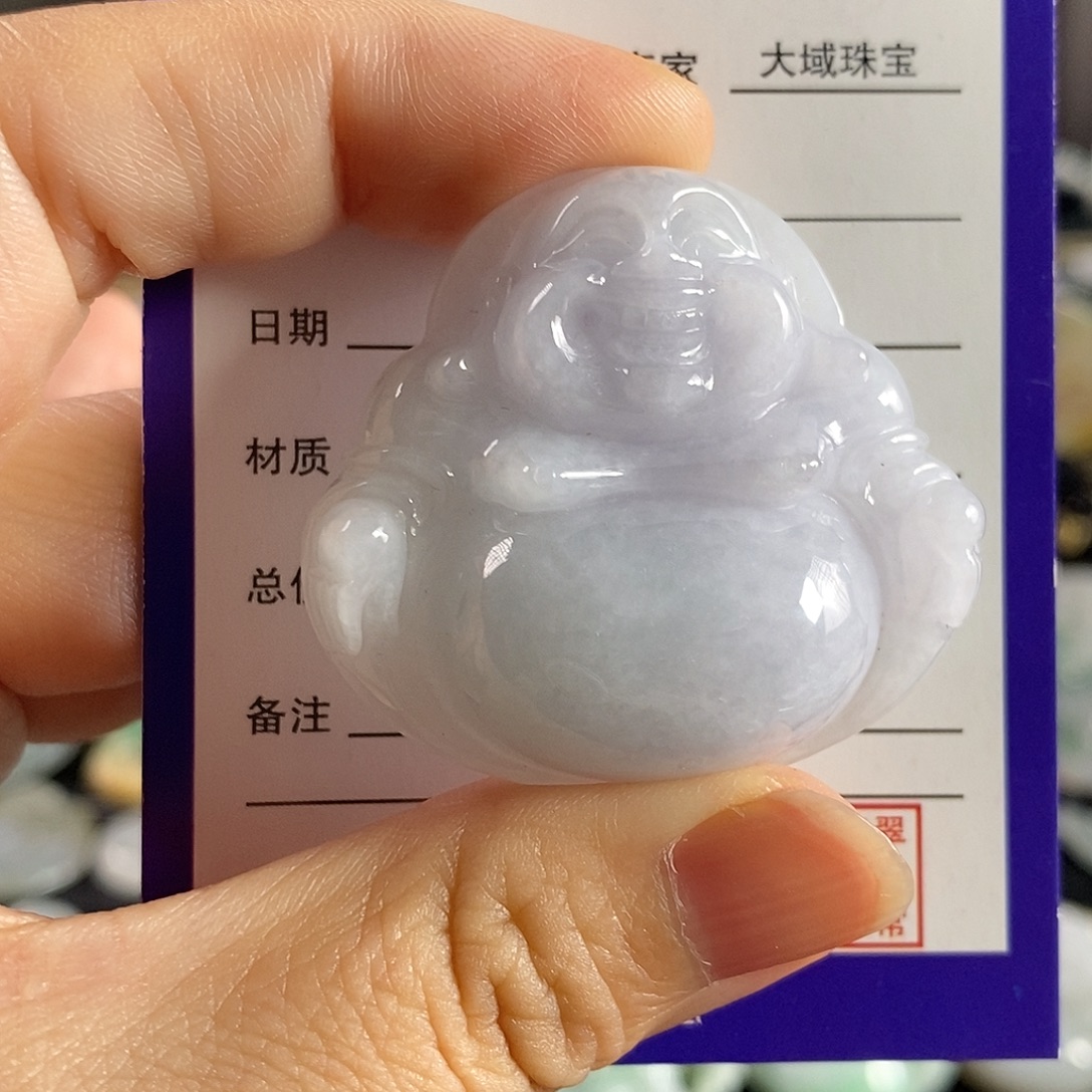 翡翠挂件未镶嵌佛公