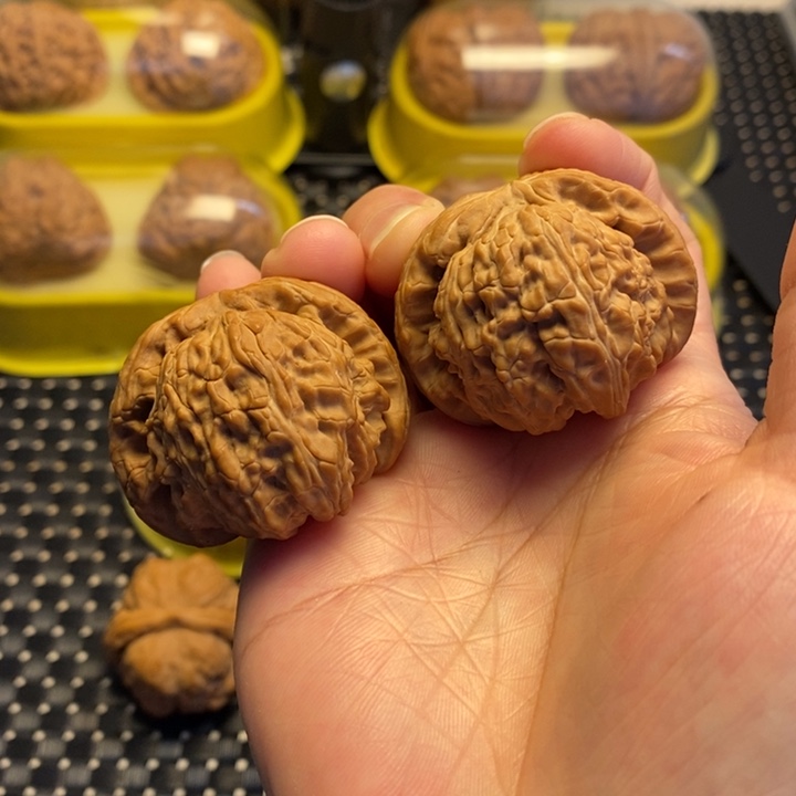 核桃手串/手链全品闷白