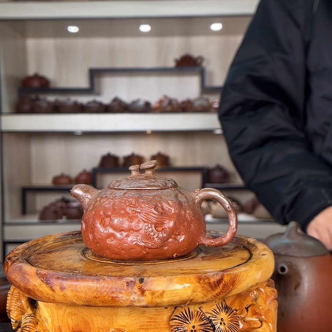 紫砂茶壶朱美琴老师220c c