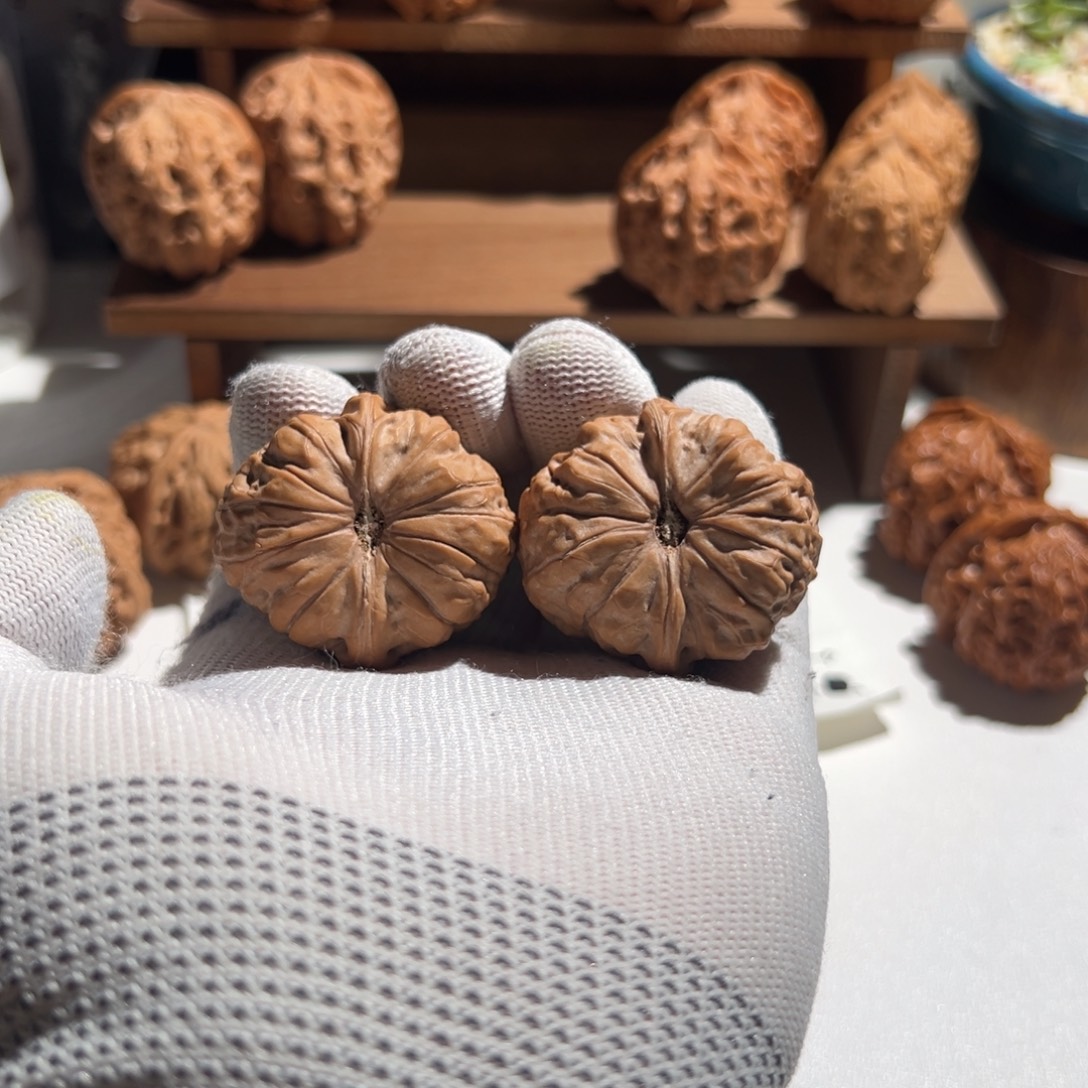 核桃全品无修 39 南瓜墩 橘红皮