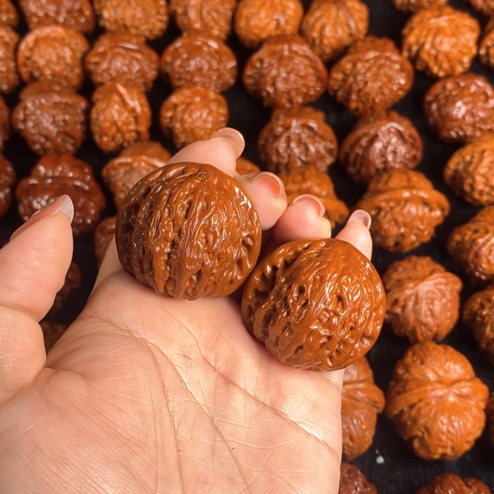 桃核吊坠网***力铁锤一对9