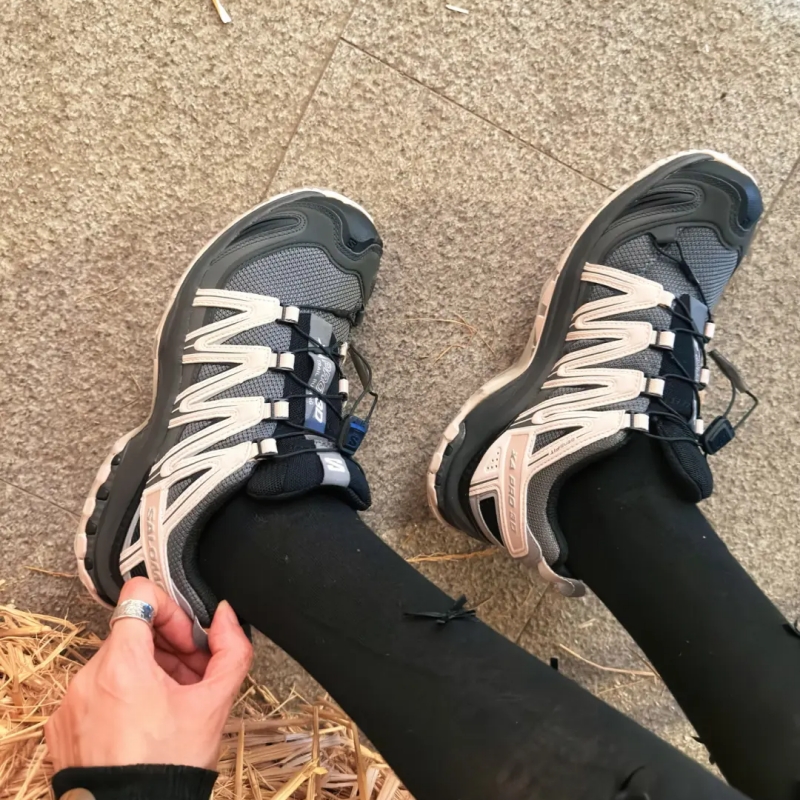 SALOMON/萨洛蒙XA PRO 3D 黑粉 户外徒步越野跑步鞋 女款 491841