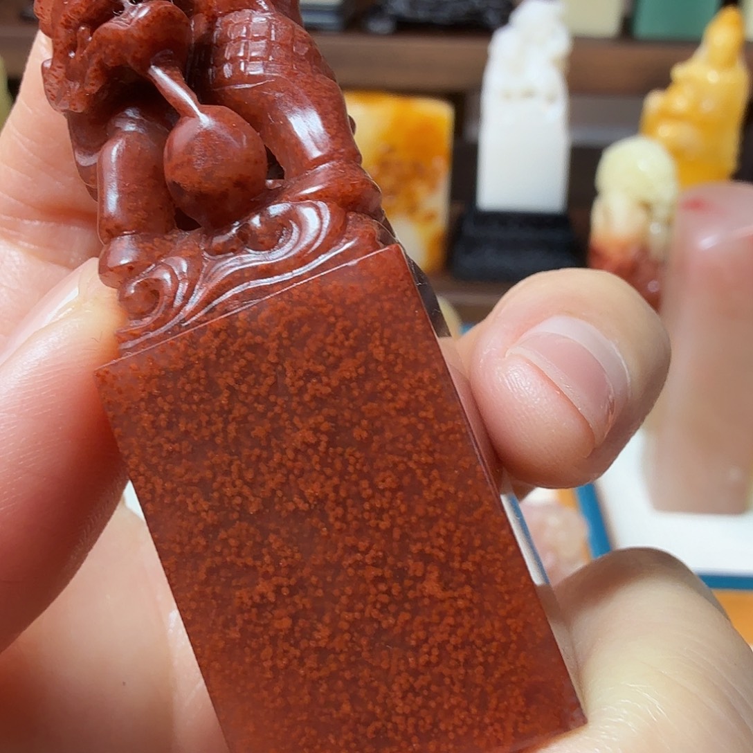 十***寿山石印石寿山石水洞