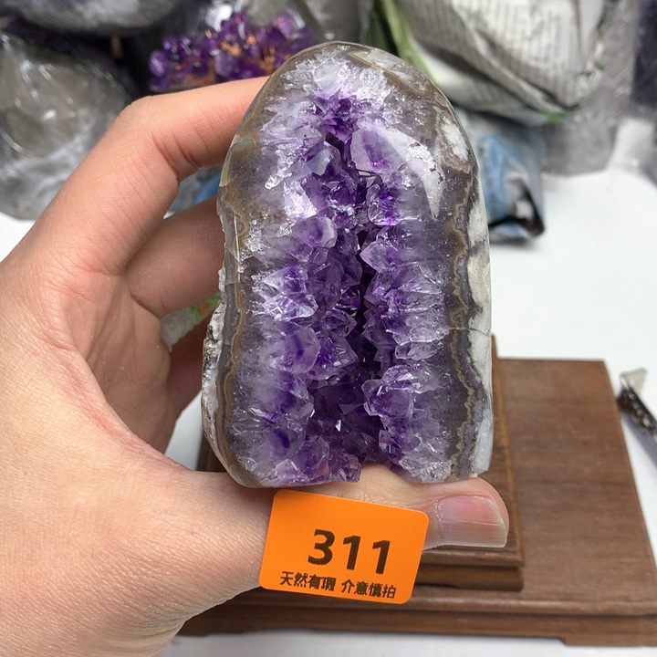 紫晶大型摆件（非配饰）未镶嵌