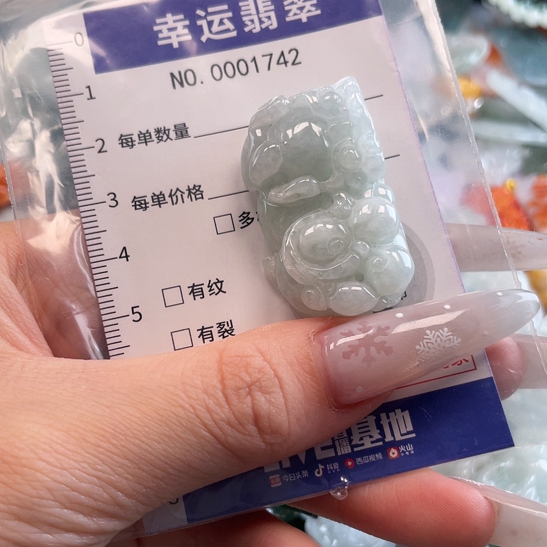 翡翠未镶嵌颈饰hhh