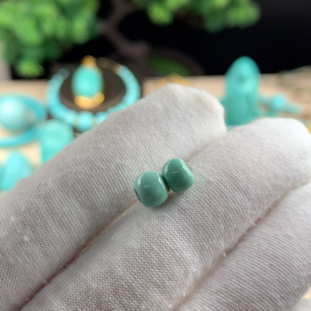 绿松石配珠卡6+未镶嵌