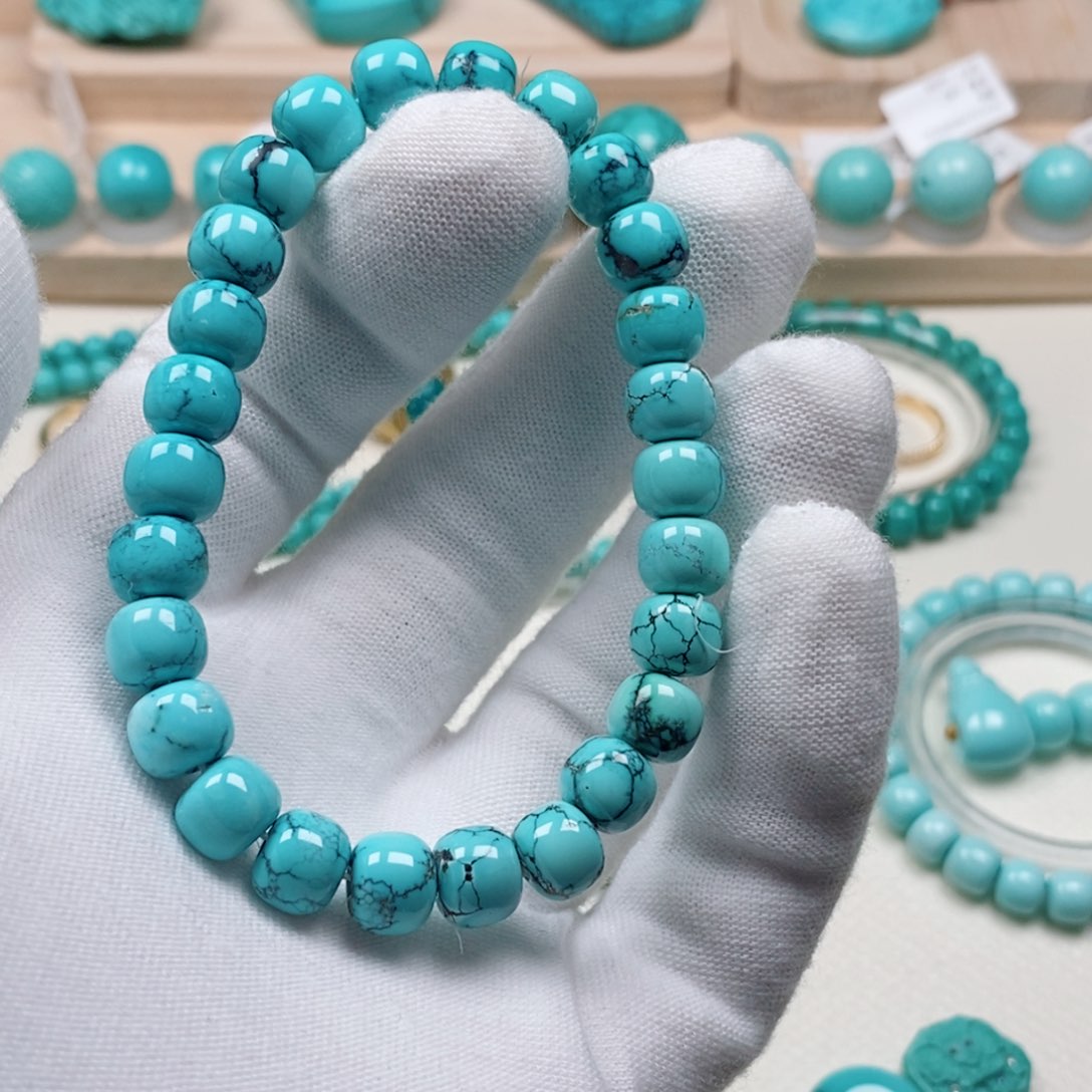 绿松石珠宝奇石未镶嵌