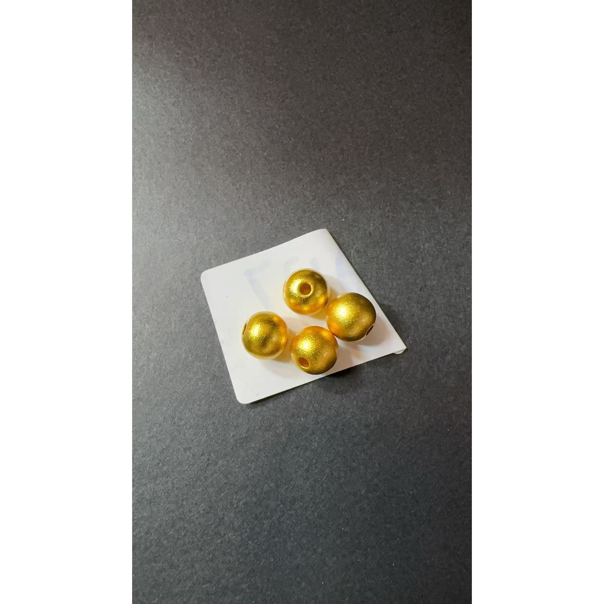 古法光珠单珠999时尚简约轻奢百搭A127