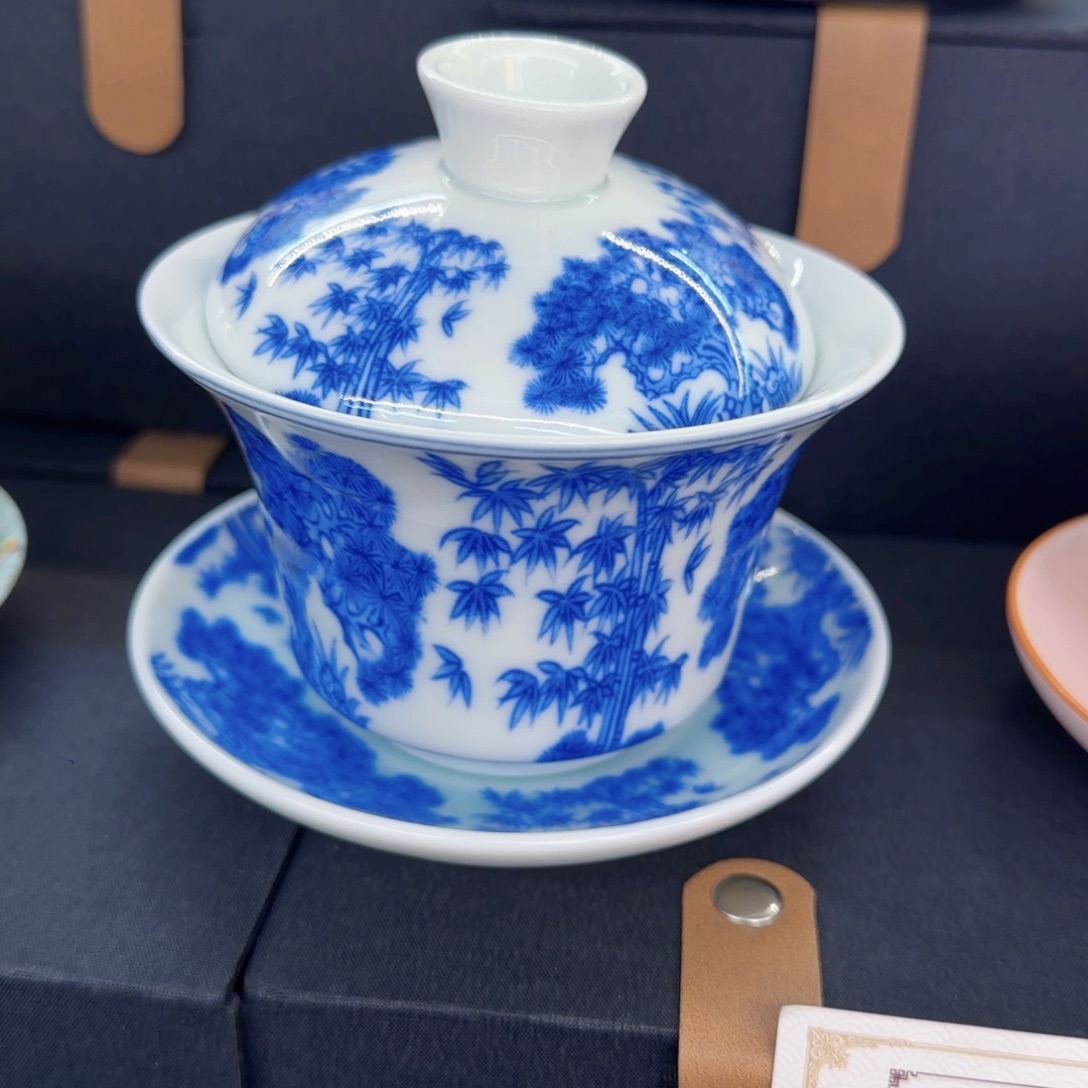 这些盖碗真好看！！！