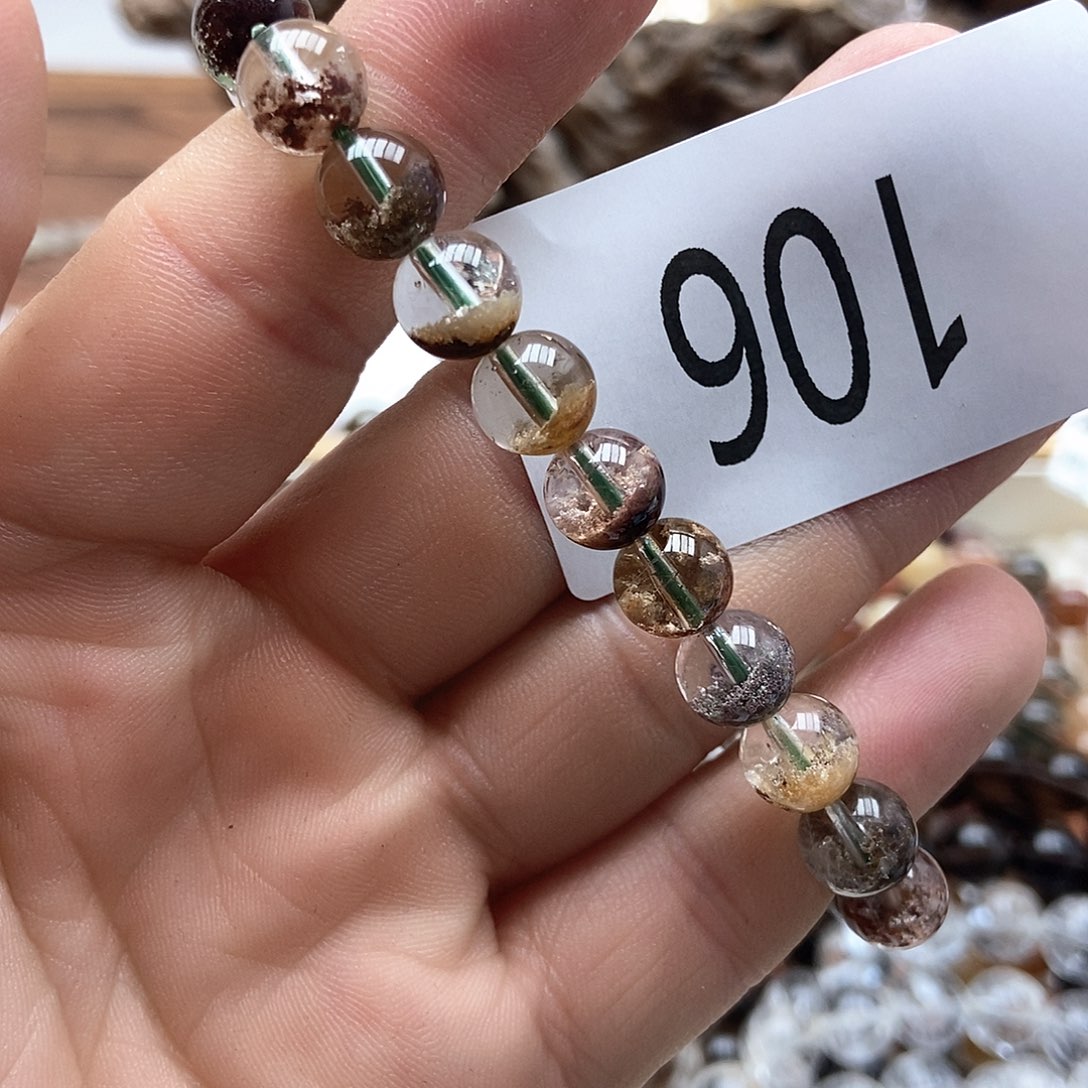 水晶手链钛钢手链