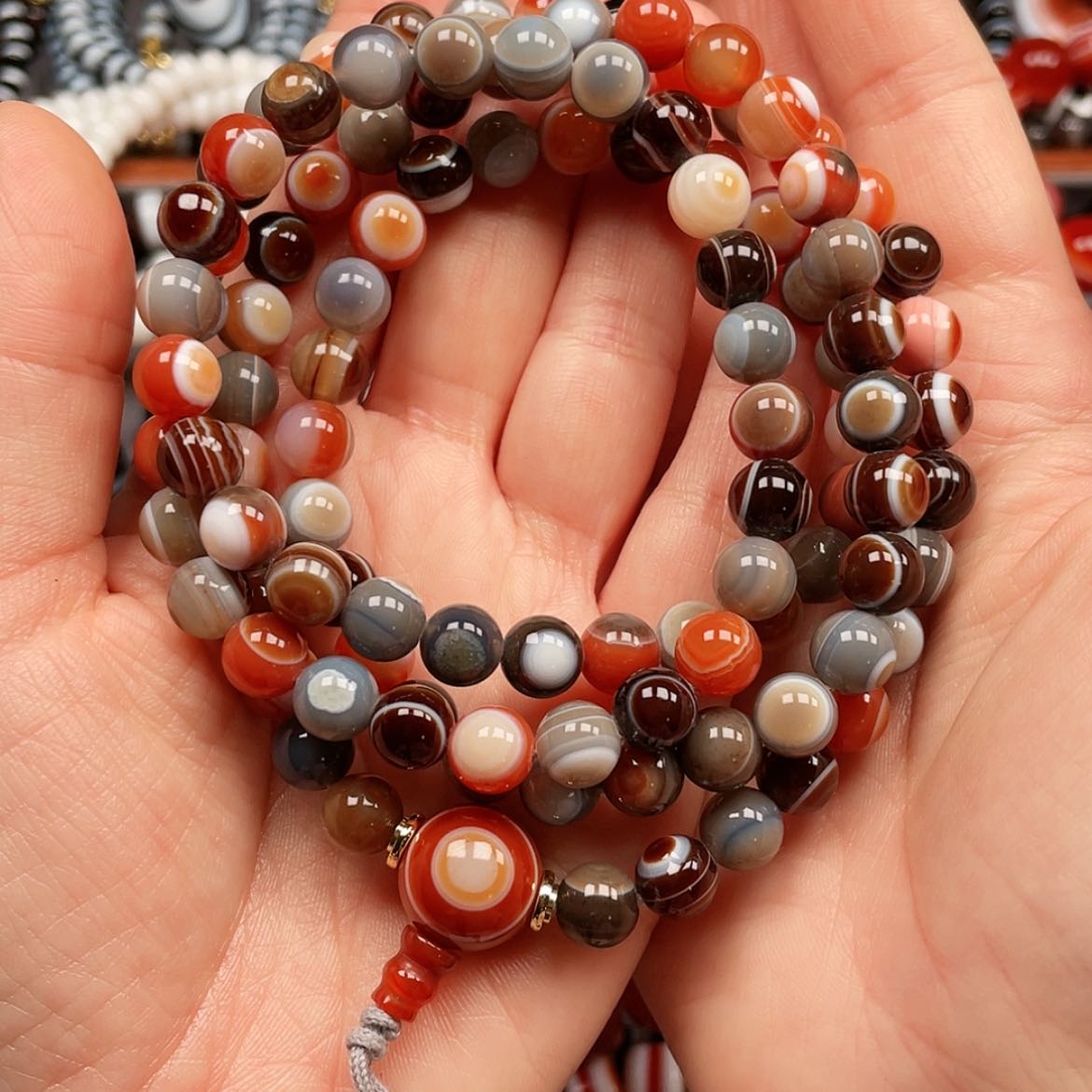 【闪购商品】合金玛瑙/玉髓珠宝半成品