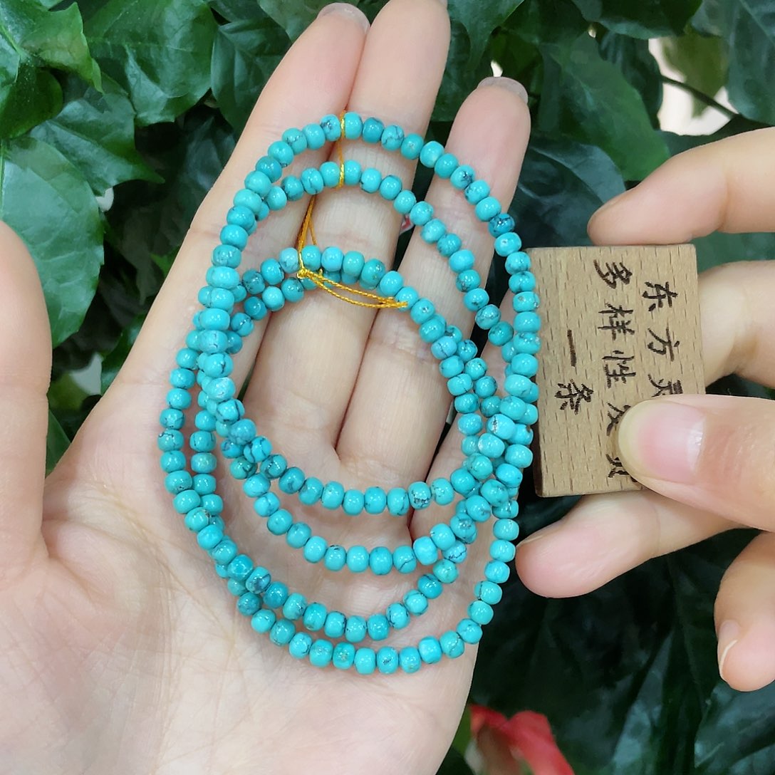 绿松石手串未镶嵌