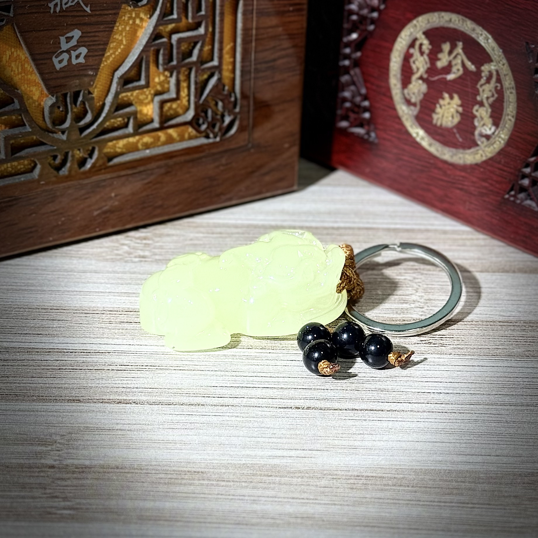 A0554-精品树脂钥匙挂件