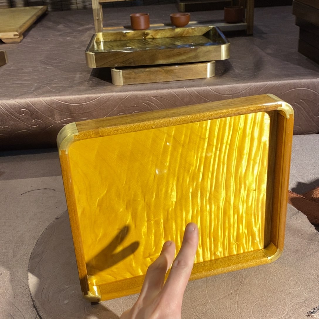 金丝楠金丝楠木文盘