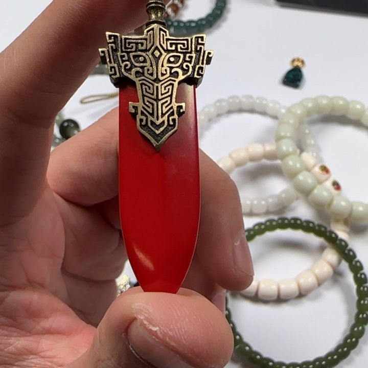 天然辰砂大宝剑36