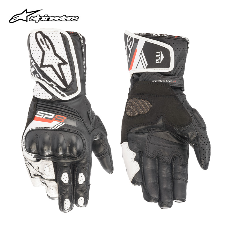 a星alpinestars女士摩托车骑行手套机车手套防摔赛车手套SP-8 V3