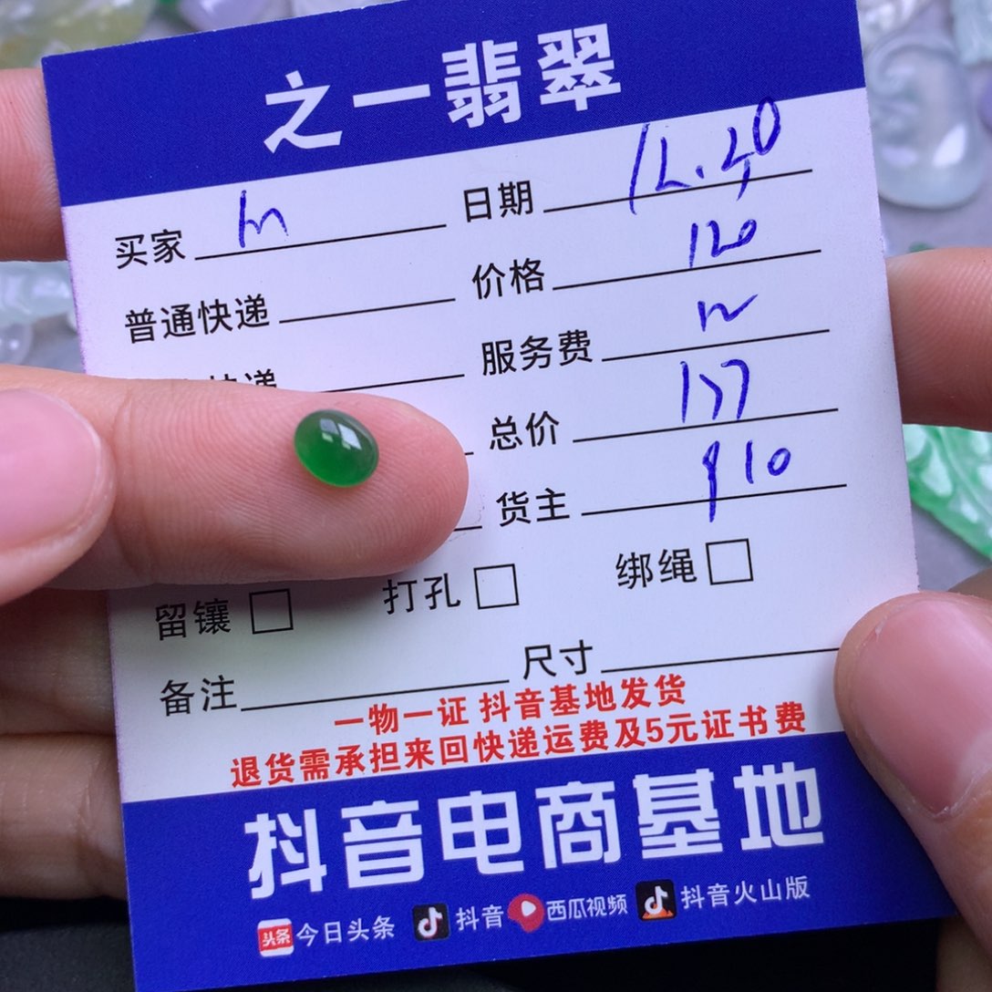 颈饰未镶嵌翡翠m**宁