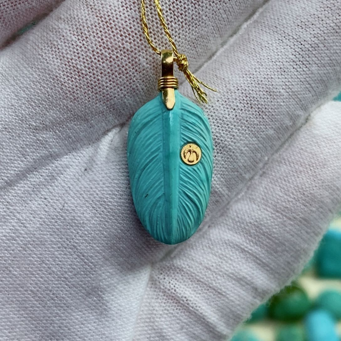 未镶嵌绿松石配饰