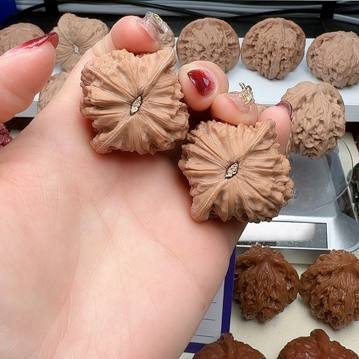 文玩核桃吊坠41全品原桩无药毕业对正磨