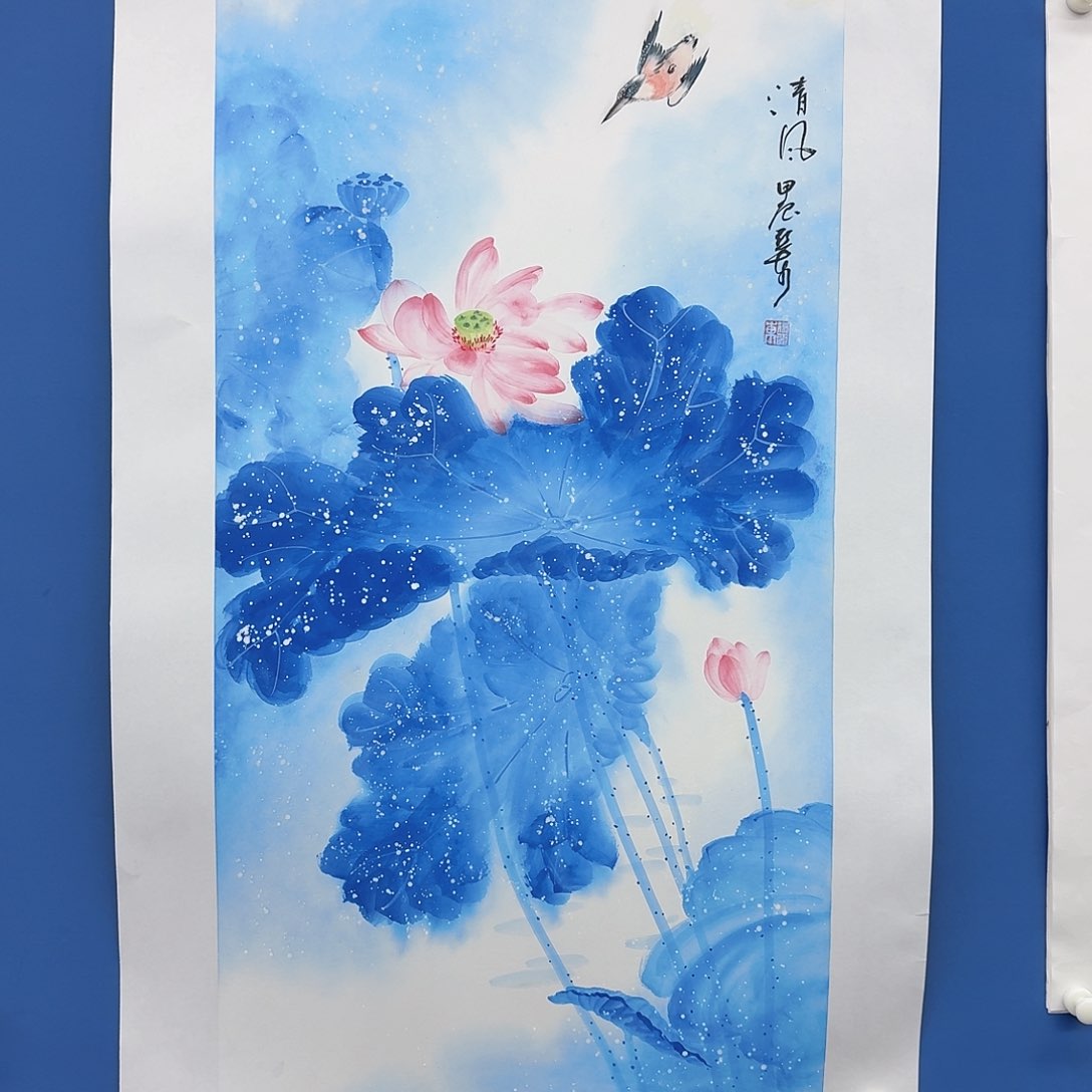 国画多次参加国内外大型