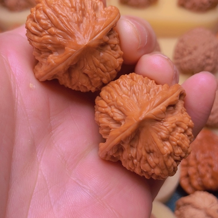 把件文玩核桃39全品蜡皮玖月