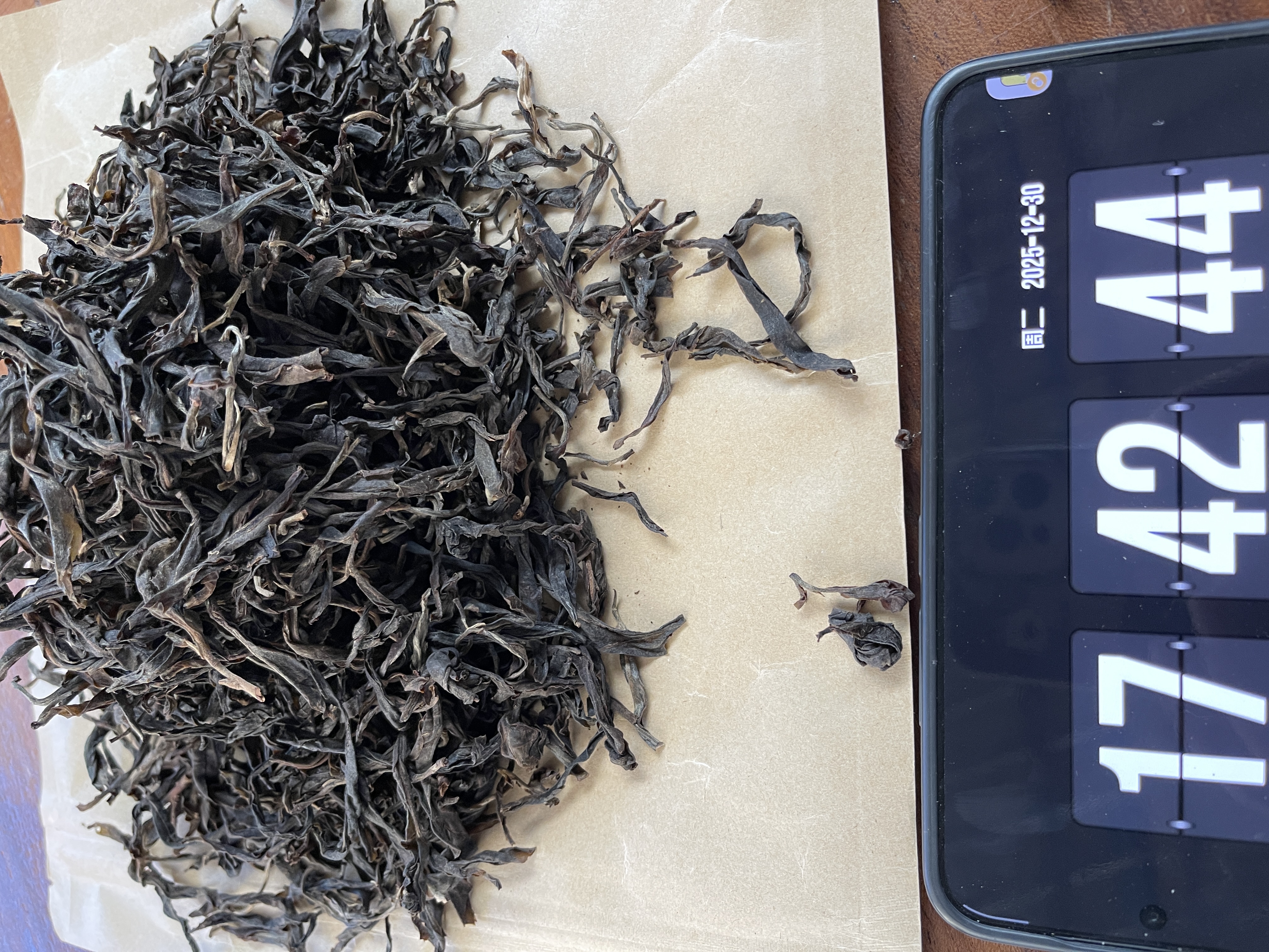 d1 2018年豆腐寨古树春茶 生茶  普洱茶 散茶  25/12/30